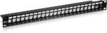 TRENDnet Patch Panel ecranat 24 porturi blank keystone 1U - TRENDnet TC-KP24S (TC-KP24S)