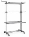 Songmics Uscator de rufe pliabil SONGMICS cu 4 niveluri, 6 roti si capacitate 41 kg (EZ-LLR703G01)