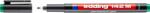 edding Marker permanent edding 142, corp din plastic, varf rotund, 1 mm, verde (ED1425)