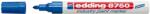 edding Marker permanent Edding 8750, cu vopsea, corp aluminiu, varf rotund, 2-4 mm, albastru (ED87503) - forit