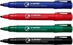A-Series Marker permanent A-series, varf rotund 2 mm, 4 culori/set (AY01096)