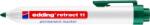 edding Marker permanent edding retract 11, corp din plastic, varf rotund, 1.5-3 mm, verde (ED011004)