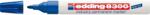 edding Marker permanent Edding 8300 Industrial, corp metalic, varf rotund, 1.5-3 mm, albastru (ED083003) - forit