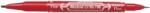 Zebra Marker permanent cu doua capete Zebra, Mckie Care, 0.5 mm/1 mm (ZB51863)