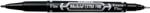 Zebra Marker permanent cu doua capete Zebra, Mckie Care, 0.5 mm/1 mm (ZB51861)