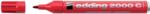 edding Marker permanent Edding 2000C, corp metalic, varf rotund, 1.5-3 mm, rosu (ED20002) - forit