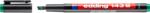 edding Marker permanent edding 143 B, corp din plastic, varf tesit, 1-3 mm, verde (ED1434)