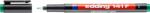 edding Marker permanent edding 141, corp din plastic, varf rotund, 0.6 mm, verde (ED1415)
