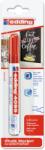 edding Marker Edding 4095 cu creta lichida, varf 2-3 mm, rosu, blister (ED40952B) - forit