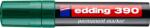 edding Marker permanent Edding 390, corp plastic, varf retezat 4-12 mm, verde (ED3904)
