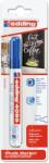 edding Marker Edding 4095 cu creta lichida, varf 2-3 mm, albastru, blister (ED40953B) - forit