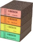 Bosch EXPERT S471 Csiszolószivacs standard, 26 x 69 x 97 mm, 5 x durva, 5 x közepes, 5 x finom, 5 x szuperfinom, 20 db 2608902490 (2608902490)