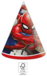Procos Spiderman Crime Fighter, Pókember Parti kalap, csákó 6 db-os FSC NETPNN93952 (NETPNN93952)