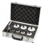 Makita BiM Ezychange set cu 2 gauri in carcasa de aluminiu: 25, 32, 40, 51, 65, 68, 76 + burghie HSS-G E-12295 (E-12295)