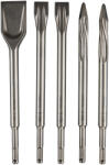 Makita set dălți cu auto-ascuțire SDS-Plus: canin 2x, 20 mm plat 2x, 40 mm 1x, lungime 250m E-13188 (E-13188)