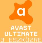 Avast Ultimate (3 eszköz / 1 év) (AVUEN12EXXA003)