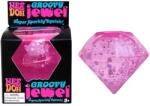  NeeDoh Groovy Jewel - Jucărie Squishy Antistres în Formă de Diamant cu Sclipici 3+ Ani (JPT)