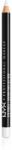 NYX Professional Makeup Eye and Eyebrow Pencil creion de ochi cu trasare precisă culoare 906 White 1.2 g