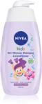 Nivea Kids Sparkle Berry gel de duș și șampon delicat pentru copii 3 in 1 500 ml