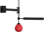 HOMCOM Pară de Viteză pentru Box și MMA cu Înălțime Reglabilă și Tijă, 79x72x20 cm, Roșu | Aosom Romania (A91-197RD) Sac de box