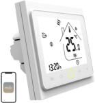 SMART Wi-Fi LCD okos termosztát elektromos padlófűtéshez fehér BHT-002 (6974246470788)