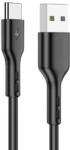 Lamtech Cablu Date si Incarcare Lamtech, USB la Type-C, 2.1A, 2m, Negru