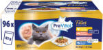 PreVital Fillet Selection teljes értékű állateledel felnőtt macskák számára 96 x 85 g (8, 16 kg)