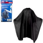 Ronney Professional Pelerina neagra pentru frizerie/coafor (5060456773441)