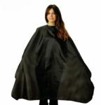 Kiepe Professional Pelerina neagra unisex pentru salon (KI13128BK)