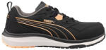 PUMA Stepper BLK/Peach Low S3S ESD HRO SR női munkavédelmi cipő - 39 (PUM-642940-39) - megatool