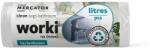  Mercator fürdőszobai hulladékgyűjtő zsák 40 db 20 l Fehér (GB11004603)