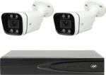 PNI Pachet supraveghere video NVR POE PNI House IP810, 2 camere PNI IP8POE, 8MP si cabluri incluse (pni-ip810-2ip8) - cel