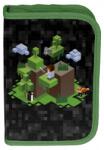 PASO Penar școlar Paso Pixel Blocks - 1 fermoar și 2 aripi (PP25PX-P001BW) Penar