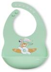 Saro Baby Linguriță din silicon Saro Baby - Little Explorers, Mint (455213) Bavata