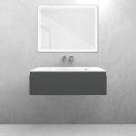 Oltens Set lavoar Oltens Kalla 40210000, dulap Oltens Vernal 60010400 (68854400)