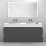 Oltens Set lavoar Oltens Stila 40004000, dulap Oltens Vernal 60019400 (68839400)