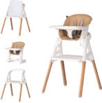 Chipolino Scaun de masă 4 în 1 Chipolino - Multi, latte (STHMLT02602LA) Scaun de masa bebelusi, inaltator