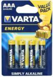VARTA R3 (AAA) 4db High Energy alkáli elemek