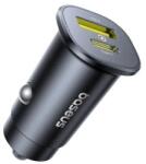 Baseus GoTrip Autós Töltő USB-C/USB-A 30W Kozmikus Fekete
