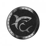 White Shark kerek egérpad 25cm (Minotaur)
