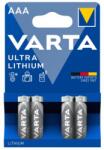 VARTA Ultra Lithium AAA Elem 4db