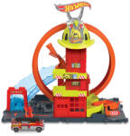 Mattel Set pista stație de pompieri, Fire Station - Superloop, 4 ani+ (147516)