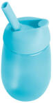 Munchkin Pahar cu pai Simple Clean 296 ml - 12 luni+ albastru (134263)
