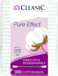 Cleanic Pure Effect biológiailag lebomló fültisztító (300 db)
