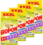 Biopon Color 3+1 mosópor 4x3, 96 kg (264 mosás)