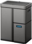 EKO Mirage Plus Szenzoros Hulladékválogató Szemetes 3 Rekeszes, 2 x 15 L és 30 L, 60 L, Automatikus Fedővel, 3 Műanyag Belső Vödörrel, Konyh