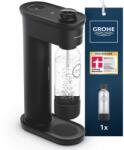GROHE Blue Fizz 31943K00 Vízszódagép Starter Szett - 3 Szénsavszint, CO2 palack nélkül, 0, 85 L palack + tisztítópor, fekete (31943K00)