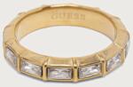 Guess inel pentru femei din oțel inoxidabil LES BAGUETTES 9BY2-AKDYZN_GLD (JUBR06.333JW)
