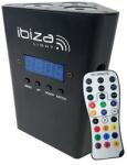 Ibiza Light Proiector Led Portabil Rgbw 4wx3 Cu Acumulator 4000ma Si Dmx (par-truss-bat) - global-electronic