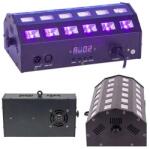 Ibiza Light Proiector Led 2 In 1 Albe Si Uv 24 X 3w Cu Dmx (led-stuv24)